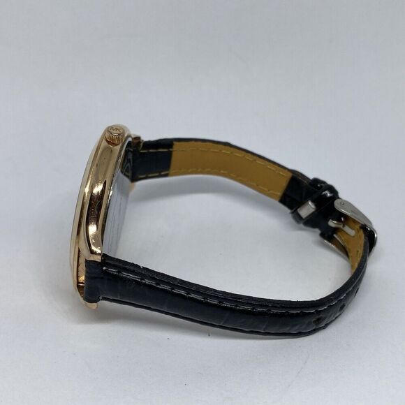 Michael Kors Runway MK2322 Women's Black Leather Analog Dial Quartz Watch JK438 - Picture 9 of 12